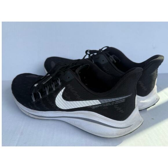 Nike Air Zoom Vomero Men's 11.5 Black White Gray Running Shoes - Picture 5 of 12